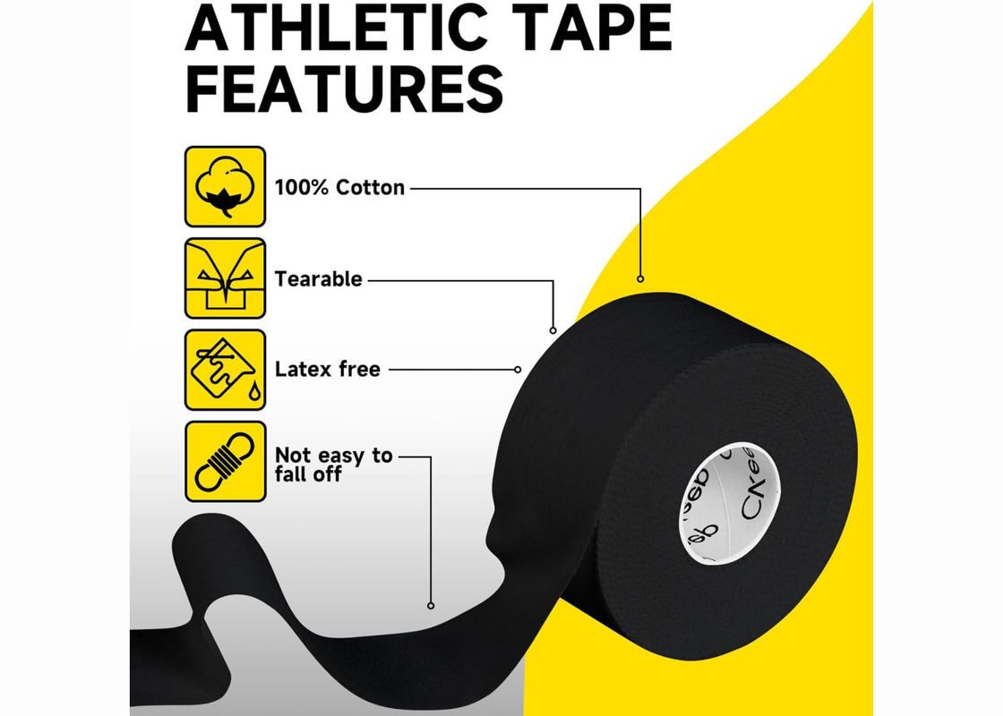 Sports Activities Wrisr, Arm,Elbow,Knee,Ankle Protection Athlete Tape Multi Use Easy Tear